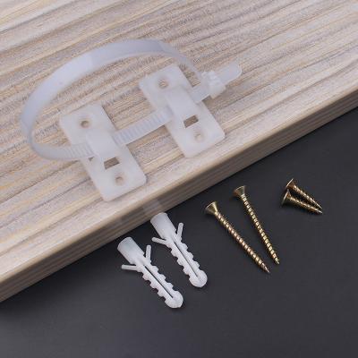 China Eco-freindly Furniture Tie Down Wall Anchor Furniture Anchors For Baby Waterproofing Safety Anti Tip Furniture Kit for sale