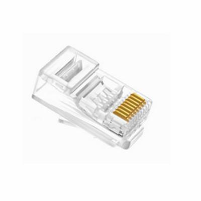 China High quality pcb socket transparent male gender 10P10C 8P8C 6P6C rj45 for sale