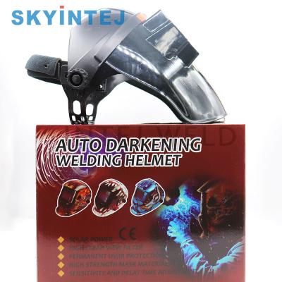 China Helmet Welder Mask With Fashion Simple Automatic Tarnish Welding Design for sale