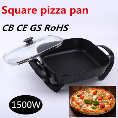 China Disposable Household Square Pan Electric Fryig ​​Pan Disposable Pizza Pan for sale