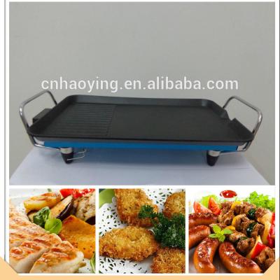 China Hot Selling High Quality CE ROHS Approval 40x24.5cm Size 1500W Electric Grill Adjustable Size for sale