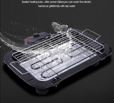 China High Quality Hot Selling Household Color Grill CE ROHS Approval Black Automatic BBQ Grill Thermostat Control Electric Barbecue for sale