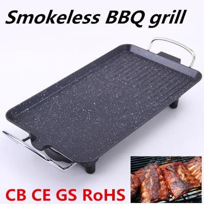 China Easily Assembled In Door Barbecue Smokeless Electric Grill Korean Barbecue Table BBQ Grill Indoor for sale