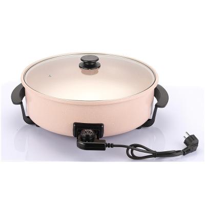 China Hotel Rose Electric Pizza Pan with Easy to Clean, Pizza Oven, Home Use High Quality Multi Cake Pan for sale