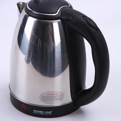 China Hotel Electric Hot Water Kettle 1.8 Liters With LED Light for sale