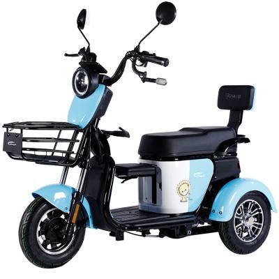 China 2021 unisex new electric tricycle for disabled mobility tricycle cargo passenger electric scooter for adult for sale