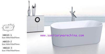 Chine Baignoires, baignoire libre sans robinet, douche HB610 de main à vendre