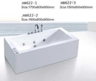 Chine Baignoires, baignoire libre sans robinet, douche HB622-1 de main à vendre