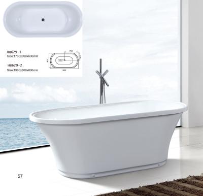 Chine Baignoires, baignoire libre sans robinet, douche HB629 de main à vendre