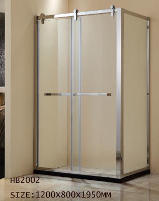 China Aluminum frame shower room ,shower enclosure, shower door HB2002 1200X800X1950 for sale