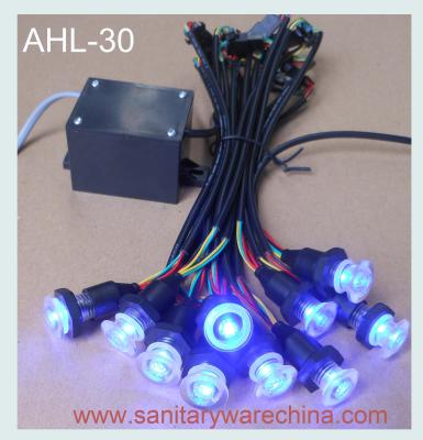 China waterproof RGB LED underwater massage led AHL-B30 for sale