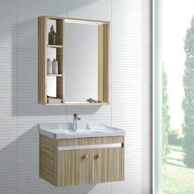 China Modern Alunimun Bathroom Vanity/ all aluminum bathroom cabinet/Mirror Cabinet /DB-8155  700X450mm for sale