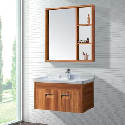 Chine Modern Alunimun Bathroom Vanity/ all aluminum bathroom cabinet/Mirror Cabinet /DB-8156A 800X450mm à vendre