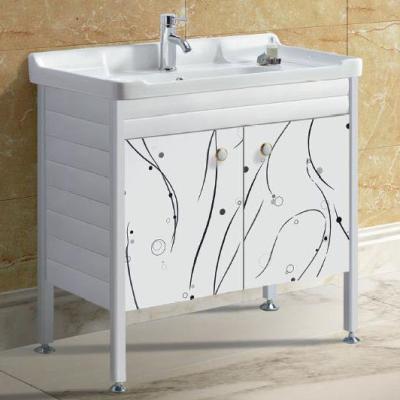 Chine Modern Alunimun Bathroom Vanity/ all aluminum bathroom cabinet/Mirror Cabinet /DB-8157A  800X450mm à vendre