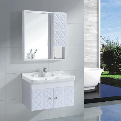 China Modern Alunimun Bathroom Vanity/ all aluminum bathroom cabinet/Mirror Cabinet /DB-8158A 800X450mm for sale