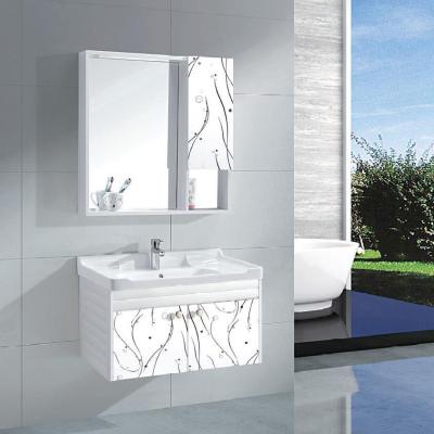 Chine Modern Alunimun Bathroom Vanity/ all aluminum bathroom cabinet/Mirror Cabinet /DB-8160A 800X450mm à vendre