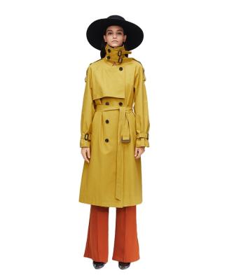 China Anti-wrinkle Yolo Spring And Autumn Hot Selling Style Plus Size Casual Popular Women's Trench Coat for sale