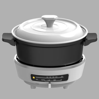 China Pan Electric Hot Pot Cooker Multi Electric Frying Easily Cleaned for sale