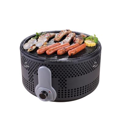 China Portable Charcoal Grill Smokeless Combustion By Built-in Fan WF-BQ306 for sale