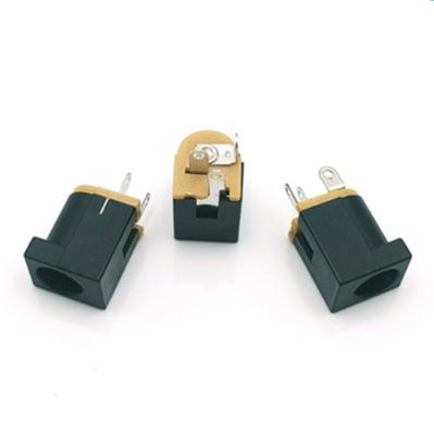 China ChengYi Power Socket 2.1mm Center Pin Female Plastic Video DC Jack Connector for sale