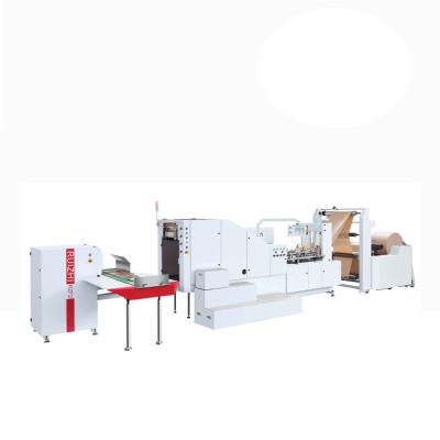 China food & Beverage Plant RZFD-450 Portable Eco Friendly Paper Bag Making Machine Price In Kerala Paper Bag Machine Production Line for sale