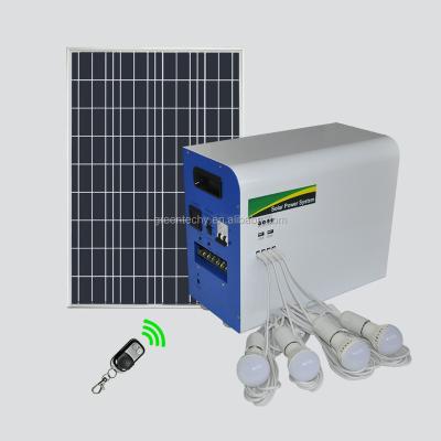 China 1kw Home Solar Panel Power System Home Solar Lighting Kits for sale