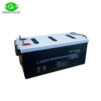 China Deep Cycle 12v250ah AGM Battery 12v Battery Price 250AH for sale