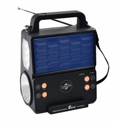 China Multifunctional outdoor direct border solar panel camping light YM-W-S for sale