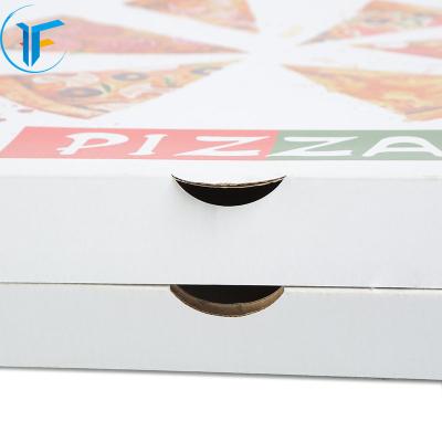 China Customized Wholesale Food Box Corrugated Brown Paper Pizza Box for sale