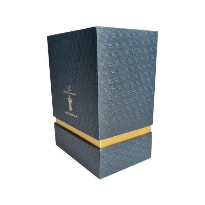 China 2021 luxury custom printing wooden paper box ring jewelry box cover and base shape gift package box for sale