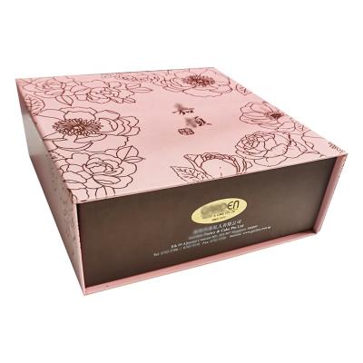 China Elegant Luxury Wedding Shipping Paper Boxes Flip Magnetic Invitation Gift Box for sale