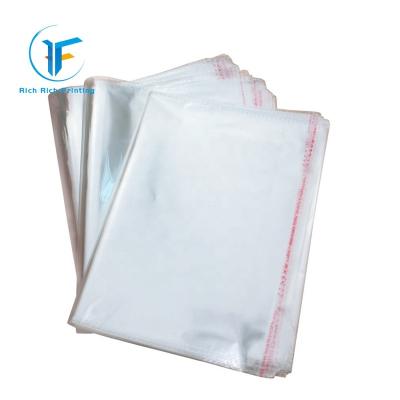 China Convenient Custom Copy Branding OPP Reusable Plastic Self Adhesive Bag For Food Packaging for sale