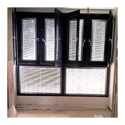 China High Quality Window Glass Conservatory Window Curtains Impact Screen Hurricane Curtain Aluminum Folding Window for sale