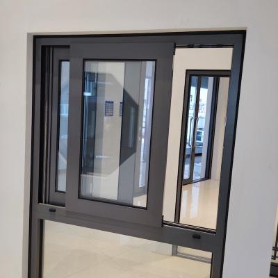 China Residential Sound And Non-thermal Thermal Insulation Aluminum Glass Sliding Window And Door for sale