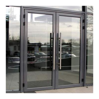 China Sound Insulation/High Strength Aluminum Double Glazed Door/Easily Assembled Casement Door Anti Theft Design Sound Insulation For Home for sale