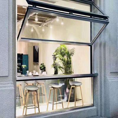 China Screen Folding Top Sliding Window Sliding Up Aluminum Window for sale