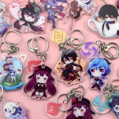 China Charm Plastic Anime Acrylic Custom Acrylic Key Chain Custom Acrylic Key Chain for sale