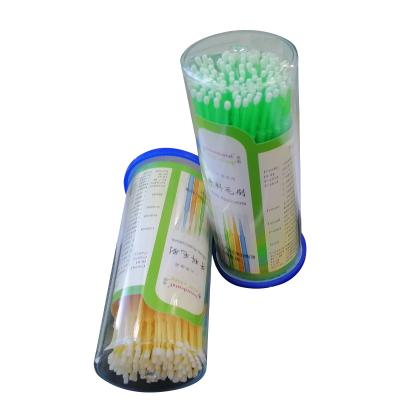 China Dental Area Hot Selling Dental Disposable Consumables For Teeth 100pcs/Bottel Clean Micro Applicator Brushes for sale