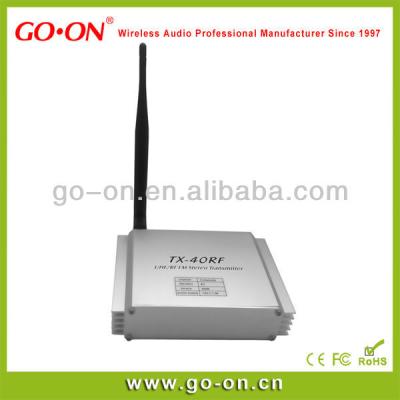 China 500M Headband Distance Party Wireless Silent Transmitter TX-40RF for sale