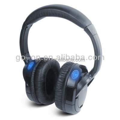 China LED lights to indicate channel selection disco silent equipment wireless earphone with stereo for party for sale