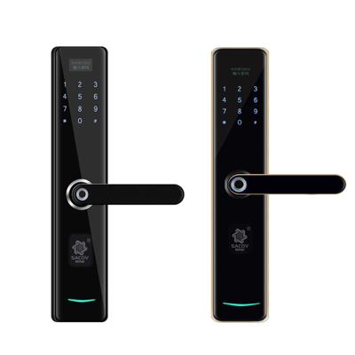 China High security home anti-theft electronic fingerprint office apartments hotel smart door lock suitable for family hotels for sale