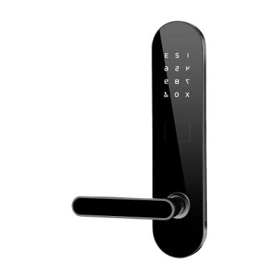 China Modern Fingerprint Password Card Electronic Swipe Door Room Hotel Residence Lock Graffiti Electronic Password Lock for sale