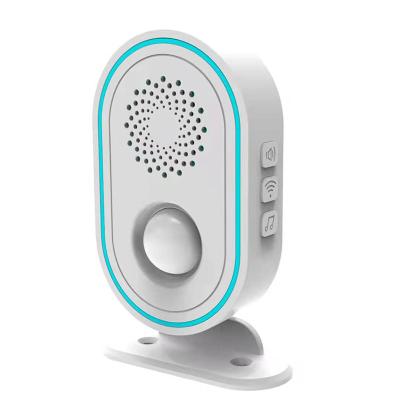 China TUYA Self-Defense Powered PC Remote Control Multi Voice Doorbell WIFI Motion Smart WIFI Motion Anti-theft Alarm for sale