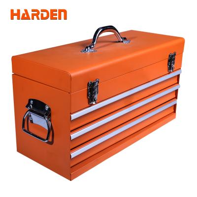 China Professional Household Tool Kit Tools Box Three Drawers Tool Chest for sale