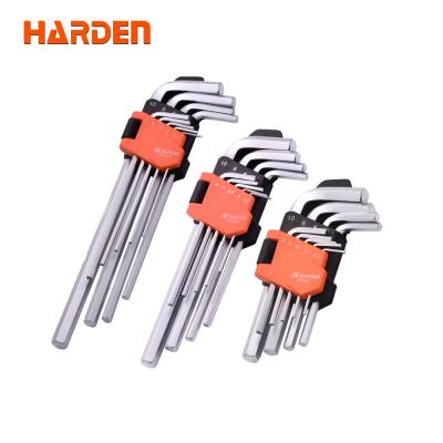 China Other Professional Heat Treat Chrome Vanadium 9PCS Short Hex Key Key Set for sale