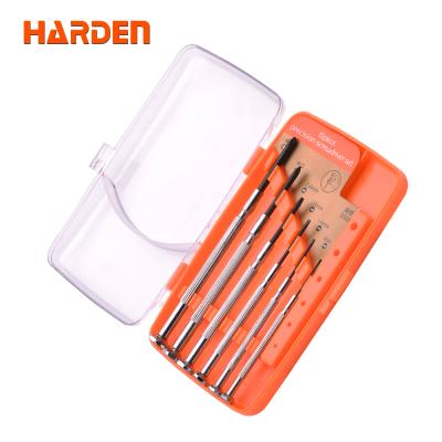 China Professional Vanadium Mini Precision Screwdriver Bit Set 6PCS DIY Tool Chrome Household Tool Kit for sale