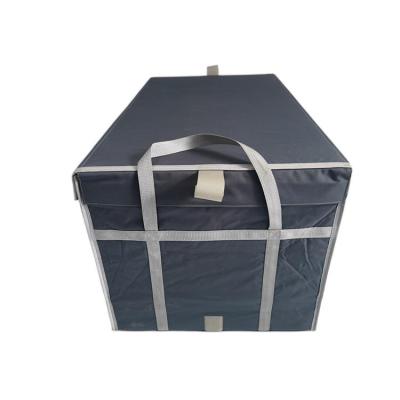 China FL009 Portable Insulation Chest Insulated Outdoor Hard Ice Cooler Aluminized Film Dispensing Cool Turnover Box for sale