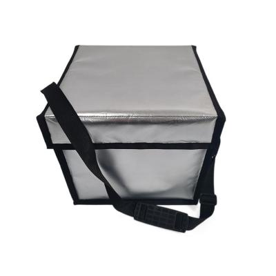 China FL014 Cooler Tote Food Delivery Bag Aluminized Film Insulated Cool Dispenser Box for sale