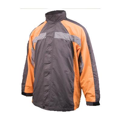 China Anti-pilling Best Selling Windproof Wrinkle Tape Safety Suitpolyester Anorak Free Reflective Construction Workwear for sale