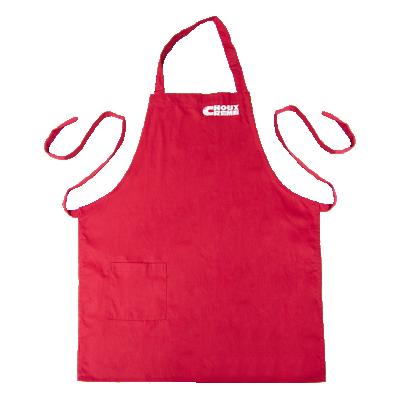 China Fashionable Latest Design Portable Factory High Quality Red Apron Cooling Kitchen For Adult for sale